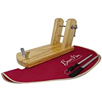 Los mejores  - BRICOMIRAS JAMONERO Modelo Rioja Home Color Natural- Regalo Cuchillo JAMONERO + CHAIRA + CUBREJAMÓN- Soporte JAMONERA…